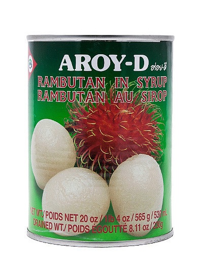 Rambutan in sciroppo - Aroy-d 565 g.